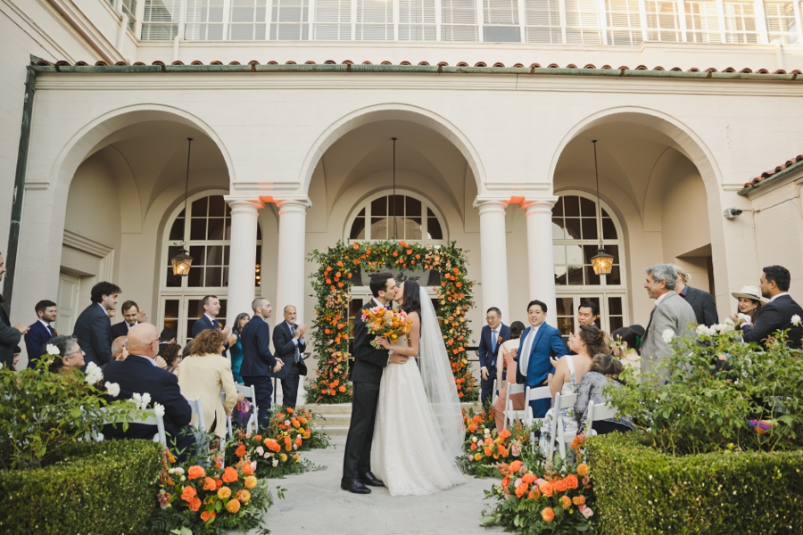 Vibrant Jewish Wedding at The Ebell of LA - onelove photography